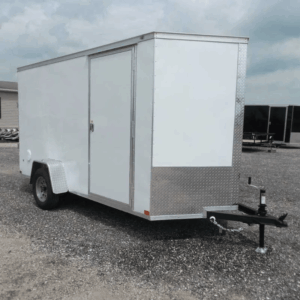 The New 6 x 12 Enclosed Cargo Trailer by Make My Trailer Features Updated Configurations and Custom Options