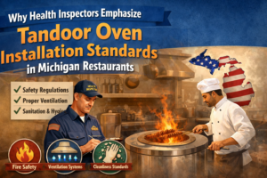 Why health inspectors prefer quick disconnects in tandoor installation across Michigan restaurants?