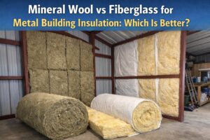New Educational Resource Explains Mineral Wool vs Fiberglass Insulation for Metal Building Performance