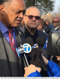 Statement of Attorney Jeffery M. Leving on the Death of the Rev. Jesse Jackson