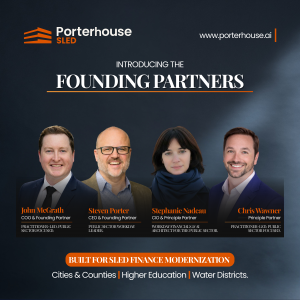Porterhouse SLED Launches to Redefine Public Sector Finance Modernization with AI-Assisted Workday Delivery Model