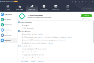 WiseCleaner Introduces Native 64-Bit Support and New Game Booster Feature in Wise Care 365