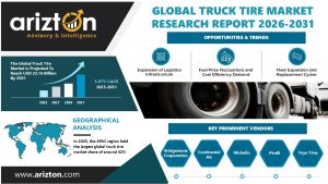 Global Truck Tire Market Size to Reach USD 23.16 Billion by 2031 | Arizton