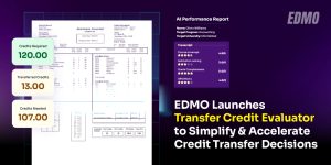 EDMO Launches Transfer Credit Evaluator to Simplify and Accelerate Credit Transfer Decisions