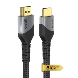 ZentraVolt Introduces Ultra High-Speed 48Gbps HDMI 2.1 Cable Designed for 8K Displays and Next-Generation Gaming