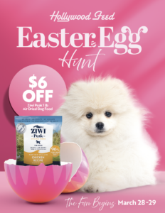 Hollywood Feed to Host Easter Egg Hunt for Dogs in All 175+ Locations Across 19 States