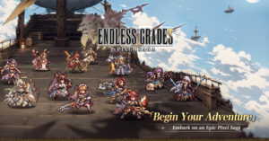 Endless Grades: Pixel Saga Officially Launches in the Global Market