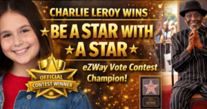 Eleven-Year-Old Fashion Designer, Actor Charlie LeRoy Wins First ‘Be A Star With A Star’ Contest Through eZWay Network
