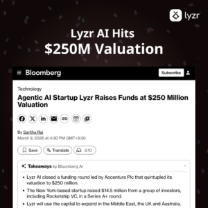 Lyzr AI Raises Series A+ at $250 Million Valuation