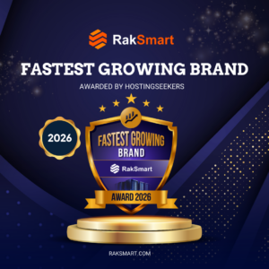 Industry Recognition for Excellence: RakSmart Honored with HostingSeekers ‘2026 Fastest Growing Hosting Brand’ Award