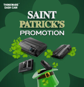 THINKWARE Announces Limited-Time St. Patrickโs Day Discounts on ARC Series and F70 PRO Dash Cams